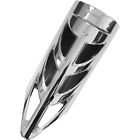 0411-0115 Carl Brouhard Designs Chrome Elite Fork Slider Covers For Harley