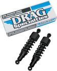 1310-0742 Drag Specialties Black Shock Absorbers For Harley Dyna