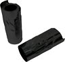 174122 Drag Specialties Flame Fork Slider Covers Black Harley Davidson