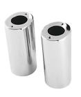 19489s7 Bikers Choice Fork Tube Covers Chrome Standard Harley Davidson Flt