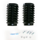 20-004 Arlen Ness Black Retro Fork Boot Covers