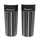 20-057 Arlen Ness Gauge Black Plus Upper Slider Covers Cow Bells
