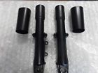 2007-2016 Oem Fl Softail Denim Black Fork Kit Lowers Upper Covers