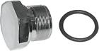 2373-1 Colony Flat Top Fork Tube Cap Chrome Harley Davidson Glide
