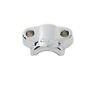 24-0385 Manufacturing Chrome Fork Slider Axle Cap