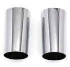 24-1047 Manufacturing Mfg Chrome Harley Fork Slider Covers Fit Touring And