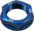 24-320 Works Connection Steering Stem Nut Blue Kawasaki