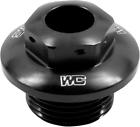 24-385 Works Connection Steering Stem Nut Black