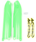 2403060006 Acerbis Lower Fork Guards Green For Kawasaki Kx