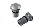 37-8988 Fork Tube Plug Set Chrome Fits Harley Davidson Motorcycle Models