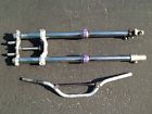 44013-1361 44008-1019 Kawasaki Kx Front Forks Fork Tubes And Triple Clamps Bars