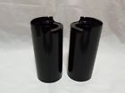 45600029 45600028 Harley Davidson Metallic Black Upper Fork Tube Covers