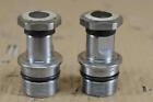 45841-84 Drag Specialties Harley Davidson Touring Models Fork Tube Caps Solid