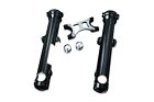 7227 Kuryakyn Gloss Black Chrome Fork Skins