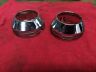 900573 Unbranded Fork Dust Caps Cover Chrome For Harley Davidson