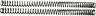 A-45907-83 Eastern Motorcycle Fork Springs For