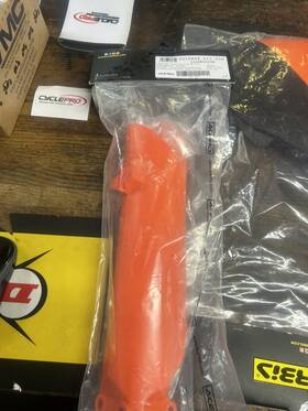 737715 Acerbis New Lower Fork Cover Set Sx85 2013 Ktm