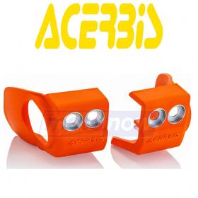 6zca Acerbis Mn/6zca Shoe Protectors For Inverted Forks 2017-2021 Husqvarna Fx350 - Do