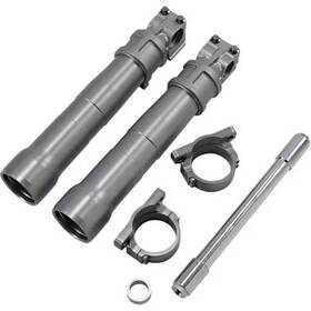 3h965kp9g2 Alloy Art Aa 49mm Lower Front Fork Leg Pair Abs Only Harley Street Glide Cvo 15-20