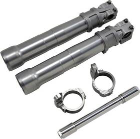 49llfx-1abs Alloy Art Lower Fork Legs And Brake Mount 49mm Non-abs Only Natural #49llfx-1abs
