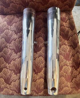U15000700 American Ironhorse Lower Leg Set /polished