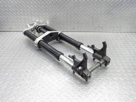 8163451 Aprilia 2007 06-09 Tuono 1000 Front Fork Suspension Damper Triple Tree Assembly