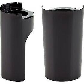 125-000 Arlen Ness Black Fat Tire Fork Boot Covers For 14-22 Touring With 5.5 Inch W