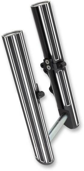 40-523 Arlen Ness 10-gauge Hot Legs Fork For Single Disc Black #40-523