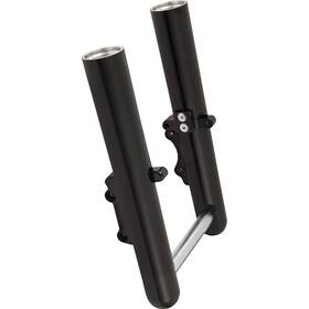 40-528 Arlen Ness Fork Legs - Black Smooth Dual Disc