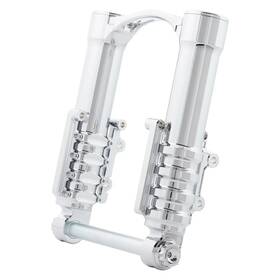 An120-011 Arlen Ness Chrome Method Inch No Flex Fork Legs For Harley 14-23 Touring Models
