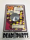 Bap-1014 Bad Ass Harley Chrome Front Fork Stem Nut Cover Cap