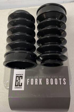 Bkc666765 Bikers Choice 666765 Black Short 39mm Fork Boots Harley Fxd Xl Xlh