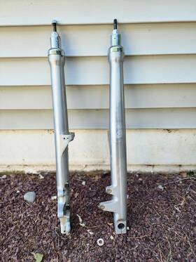 7660941 Bmw R1200cl Straight Right And Left Fork Suspension B036-l Showa
