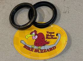 584-23145-50-00 Buzzard Racing Brp-344610-2 Yamaha Dt 1/2/3 250 Rt1/2/3 360 34mm Fork Seals Replaces # New