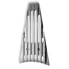 C0027-c Covingtons Customs Finned Chrome Frame Grill