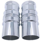 C1814-c Covingtons Customs Chrome Ripper Fork Leg Bells
