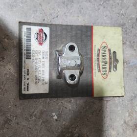 45836-48 Chrome Specialties 160039 Steel Fork Slider Axle Cap - Oem #