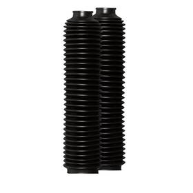 Circuit Equipment 895809001166 32 Folds Fork Boots - Suspension Tube Protection Black