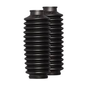 Circuit Equipment 895809012377 13 Folds Fork Boots - Suspension Tube Protection Black
