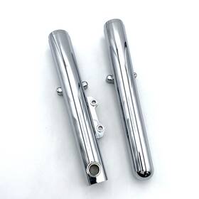 01-810340 Cmc 98-99 Rocket 01-810340/810341 H Left Right Chrome Front Fork Lower Legs Pair