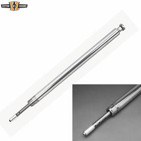 08519 Custom Chrome Fork Tube Assembly 4 Inch Over Stock Length Fit For Harley Softail Dyna 1984-1999