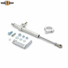 688572 Custom Chrome Adjustable Fork Steering Damper Dampener Kit Fit For Harley Dyna Fxd 1991-2005 688572 Custom Chrome Adjustable Fork Steering Damper Dampener Kit Fit For Harley Dyna Fxd 1991-2005