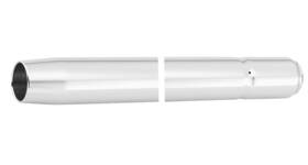 1345uc Custom Cycle T 39mm Show Chrome Fork Tubes - 24.25 Inch