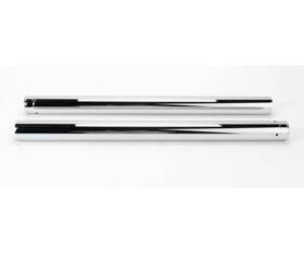 2013uc Custom Cycle T 49mm Show Chrome Fork Tubes - 25.50 Inch