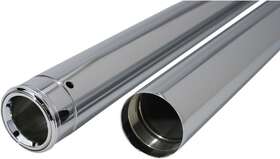 23.875 Custom Cycle 710011 49mm Show Chrome Fork Tubes - Inch