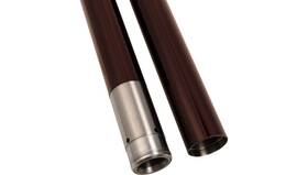 23.875 Custom Cycle 716103 49mm Deep Red Carbon Fiber Fork Tubes - Inch 23.875 Custom Cycle 716103 49mm Deep Red Carbon Fiber Fork Tubes - Inch
