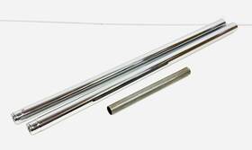 T-1344 Custom Cycle Engineering 41mm Ultra Chrome 38-1/4 Inch Fork Tubes Usa-made Harley T-1344 Custom Cycle Engineering 41mm Ultra Chrome 38-1/4 Inch Fork Tubes Usa-made Harley