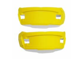 1cyc-0012-55 Cycra Fork Protector Pads Yellow For Stadium Front Number Plates -