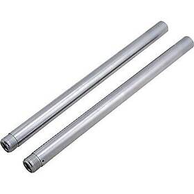 0404-0502 Drag Specialties Hard Chrome Fork Tubes 24.25 Inch L X 41mm For Harley