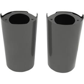 173956 Drag Specialties Fork Slider Covers 2 Inch Black Harley Davidson